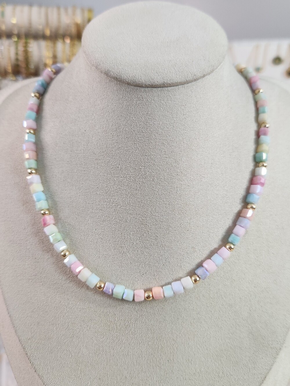 Cotton Candy Star Clasp Necklace